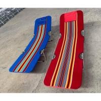 ราคา เตียงสามพับกำมะหยี่ในตำนานสีน้ำเงินแดงมีกล่องพับเก็บอย่างดี (24781179294)