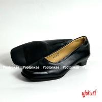 ราคา Will To รุ่น 507 รองเท้าคัชชูผู้หญิง รองเท้านักศึกษา สีดำ สูง 1 นิ้ว ไซส์ 35-46 ของเเท้ พร้อมส่ง (25776512819)