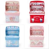 ราคา กล่องใส่ของจุกจิก เครื่องสำอางค์ ลายคิตตี้/มายเม งานชนชอปญี่ปุ่น พับเก็บได้ ขนาด 22×17×28 cm. ราคา 229 บาท (5210349072)