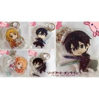 ราคา **พร้อมส่งในไทย** พวงกุญแจ sword art online kirito asuna (แพ็คใส่กล่อง) (24822407821)