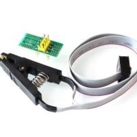 ราคา IC Test Clip SOP8 SOIC8 EEPROM Socket Clamp Flash Socket Bios Clamp - สี (40024762531)