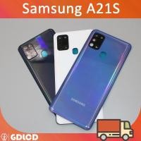 ราคา Samsung A21S ฝาหลังแบตเตอรี่ด้านหลังประตูด้านหลังสําหรับ Galaxy A217 A217F อะไหล่ซ่อม + เลนส์กรอบกล้อง &amp; สติ๊กเกอร์ (41167648020)