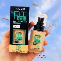 ราคา 0479 BB Cream tanako fit me ครีมรองพื้นผสมครีมกันแดด SPF22 ปกปิดเรียบเนียน (25176549663)