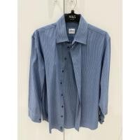 ราคา เสื้อเชิ้ตแขนยาว แบรนด์ARMANI CLLEZIONIของแท้ มือสอง สภาพดี (42002343306)