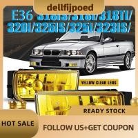 ราคา dellfijpoedE36 ไฟตัดหมอกสําหรับ -BMW M3 (E36) 3 Series 1992-999 ไฟตัดหมอกชุดเปลี่ยน 1 คู่ (เลนส์สีเหลือง) (29013762543)