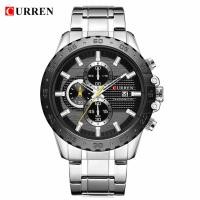 ราคา Curren นาฬิกาข้อมือควอตซ์แฟชั่น สายแสตนเลส กันน้ํา หรูหรา สําหรับบุรุษ (15997080483)