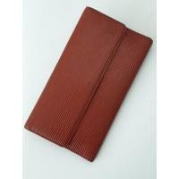 ราคา กระเป๋าสตางค์ Louis Vuitton ลายไม้ ทรงยาว สีน้ำตาลแดง (มือสอง/สภาพดี) (5477552364)