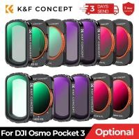 ราคา K&F Concept Sports Camera Filter for DJI Osmo Pocket 3 UV CPL ND/PL Black Mist 1/4 Adjustable ND2-32 ND32-512 Optional F (26767000130)