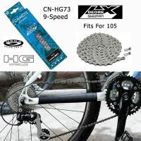 ราคา โซ่จักรยานเสือภูเขา Shunan CN-HG73 LX Deore 9 Speed 116 Link (For 105) แถมตัวปลดเร็ว โซ่จักรยานความเร็ว 27 สปีด 01 (29883146056)