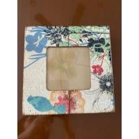 ราคา กรอบรูปวินเทจไม้ เพนท์ลายดอกไม้ (24827678544)