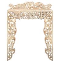 ราคา แท่นบูชาพระพุทธรูปไม้เนื้อแข็งแกะสลักแพทช์ตกแต่งโบราณซุ้มไม้แกะสลัก Dongyang (25467319551)