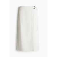 ราคา H&M(เอชแอนด์เอ็ม) กระโปรงคลุมผ้าลินินผสม ผู้หญิง 1280868_1 (24641277720)
