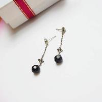 ราคา 'Kaya earring' ต่างหูนิลแท้แบบห้อย​ ตัวเรือน​เงิน​ 925​ (2134931617)