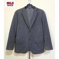 ราคา MUJI เสื้อสูท สีเทา อก 40 นิ้ว มือสอง มีตำหนิ (43810747976)
