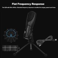 ราคา ไมค์ ไมค์อัดเสียง Q3B ไมค์ไลฟ์สด ไมค์เล่นเกม คอนเดนเซอร์ Condenser Microphone พร้อม ขาตั้งไมค์โครโฟน (10359865783)