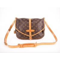 ราคา [ของแท้] Louis Vuitton Saumur 30 Monogram Canvas หลุยส์ วิตตอง รุ่น ซามัว โมโนแกรม ไซส์ 30 แท้% (16497793976)