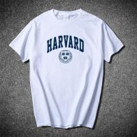 ราคา [S-5XL]เสื้อยืดแขนสั้น พิมพ์ลาย Love at harvard University School (23645253881)