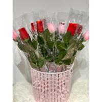 ราคา ดอกไม้/ดอกกุหลาบปลอม/ของขวัญวันวาเลนไทน์/สีแดงและสีชมพู (29973985686)