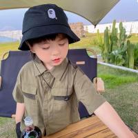 ราคา Cap158 หมวก bape camping หมวกทรงตกปลามีสายรัด (8332042255)