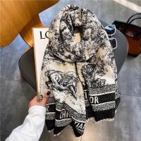 ราคา พร้อมส่ง ผ้าพันคอ ผ้าคลุมไหล่ ผ้าคลุมแบรนด์เนม ขนาด 200*65cm (20587456602)