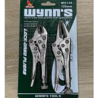 ราคา Wynn's คีมล็อคจิ๋ว 2ตัว/ชุด 125มม คีมล็อคมินิ คีมล็อค คีมล็อคเล็ก รุ่น W0130 (40873834508)