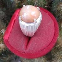 ราคา ตัวเรือนแหวนเงินอัลปาก้า&หัวไหมทอง✨size 61 (15059598032)