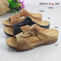 ราคา รองเท้าหนังนิ่มฉลุลายพื้นกันลื่น (911470311)