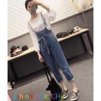ราคา เอี๊ยมยีนส์ขา 5 ส่วน (71168585)