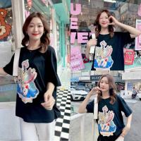 ราคา BOONMARK เสื้อยืด Oversize สกรีนลาย Unicorn Lovely หวานๆ ซนๆ ต้องมีติดตู้เลยน้าา~ (23465667956)