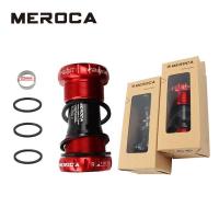 ราคา MEROCA ชุดลูกปืนกระโหลกกลวง Bike bottom bracket MTB Road Ceramic Bearing BSA 68/73mm 24mm.(1ชุด) (5438241591)