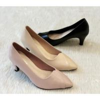 ราคา รองเท้าคัชชูผู้หญิงหน้าเรียบสวยสูง2นิ้วครึ่ง ของมีพร้อมส่ง (16606996679)