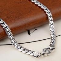 ราคา เงินแท้ 925 Seiko นำเข้าจากอิตาลี งานแฮนเมด สร้อยกระดูกงู วินเทจ เก่าสดใส ชาย หญิง สายโซ่กระดูกงูลายเดียวกัน (26933888278)