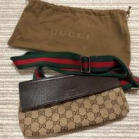 ราคา กระเป๋า Gucci แท้มือสอง GG Canvas Shoulder bag (2243888572)