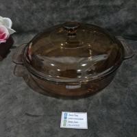 ราคา VISION CORNING MICROWAVE BROWNER FRANCE 20 cm.หม้อแก้วทำอาหาร #vision (44307054747)