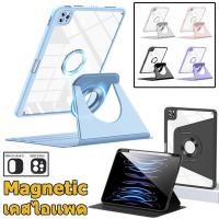 ราคา 【Magnetic ipad case】ถอดออกได้ เคสไอแพด for ipad gen10 gen11 Air6 Air7 Air5 air4 gen9 gen8 Gen7 gen6 gen5 pro11 Pro12.9 pro13 Air2 mini6 mini7 ถอดออกได้ เคสสำหรับไอแพด (26436948150)