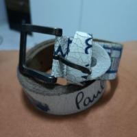 ราคา เข็มขัดหนังแท้ผู้ชายมือสองแบรนด์ Pual Smith กว้าง1.5ยาว47 (1661057039)