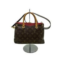 ราคา LOUIS VUITTON Handbag Pallas BB_Monogram Canvas_BRW_Poppy Petal PVC BRW Direct from Japan Secondhand (29941144977)