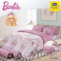 ราคา SATIN PLUS ชุดผ้าปูที่นอน บาร์บี้ Barbie PL039 สีชมพู ลิขสิทธิ์แท้ #ซาติน (24487459854)