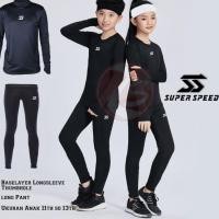 ราคา สินค้าที่เชื่อถือได้!! ⭐⭐⭐⭐⭐ เด็ก'ส สuitส สuitส ยาวกางเกงจูเนียร์เลกกิ้งชั้นใต้ดินเด็กทุกขนาดเสื้อผ้าเด็กฟุตบอลฟุตซอลวอลเลย์บอลว่ายน้ํากางเกงจูเนียร์สีดําซูเปอร์ความเร็วโลโก้กีฬาเสื้อผ้าเด็กยาวข้อมือส