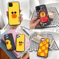 ราคา เคสซิลิโคนTPUสําหรับiPhone 13 12 XS Pro X Mini Max Cover Soft YO-207 เป็ดน้อยสีเหลืองน่ารัก (44225095434)