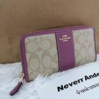 ราคา ‼️New coach​‼️​ F54630 กระเป๋าสตางค์​ซิบ​รอบ​ (2427110726)