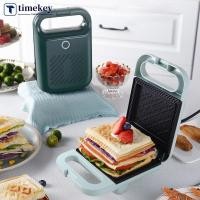 ราคา TME Multi-Function Crispy Edge Sandwich Maker EU Plug อาหารเช้า Panini Waffle Press ไฟฟ้าย่างความร้อนอย่างรวดเร็วแบบพกพา Brunch Healthy Snack Maker (43159384855)