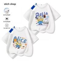 ราคา เสื้อผ้าเด็ก เสื้อสีดํา ผ้าฝ้าย Minions molly นักเรียน น่ารัก การ์ตูน มินเนี่ยน แฟชั่น เสื้อคอกลม (41105244751)