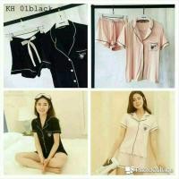 ราคา Hot ชุดนอนผ้า Cotton100% สีชมพู คุณหนูสุดๆ (43361061)