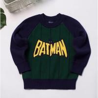 ราคา (พร้อมส่ง) เสื้อไหมพรมเด็กชายกันหนาวทอลายBATMAN เสื้อใส่กันหนาวเด็กชาย (4356690421)
