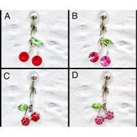 ราคา  จิวสะดือ สีเงิน  ประดับคริสตัลแท้ งานพรีเมี่ยม ขนาดก้าน 1.6 mm ความยาวทั้งหมด 2.5 cm สินค้าจริงสวยงามมาก (7333438217)