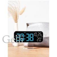 ราคา Gelli Home Ac5 นาฬิกาอิเล็กทรอนิกส์นาฬิกาปลุกที่เรียบง่ายมัลติฟังก์ชั่นนาฬิกา led Multi-นาฬิกาปลุก (42512449462)