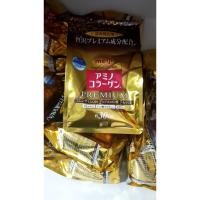 ราคา ✅ Meiji Amino Collagen Premium 5000 mg + Hyaluronic Acid + CoQ10 30 วัน (ถุงRefill สีทอง) 214กรัม (7003395285)