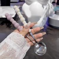 ราคา [สปริงเซเว่น] ไข่มุกจับช้อนสแตนเลสกวนช้อนไอศครีมเค้กขนมช้อนบาร์อุปกรณ์ครัวพรรคช้อนส้อมแกดเจ็ตหุ้นใหม่ (25133575733)