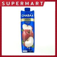 ราคา SUPERMART CHABAA Apple 100% ชบา น้ำแอปเปิ้ล 100% 1000ml. #1115733 (26660479550)